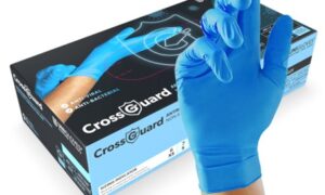 CrossGuard Antimicrobial Nitrile Glove